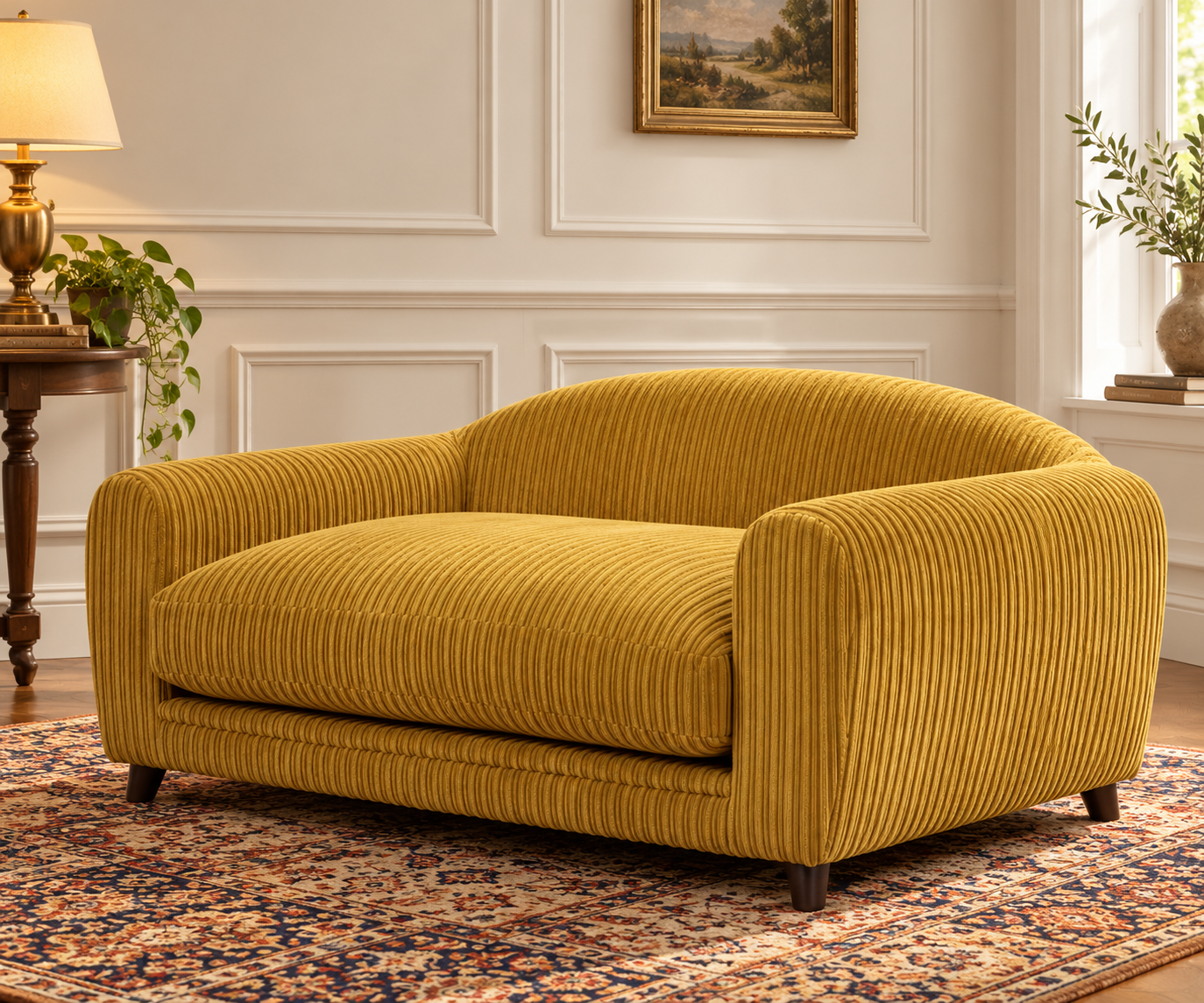 The Westy Dog Sofa Bed - Jumbo Cord